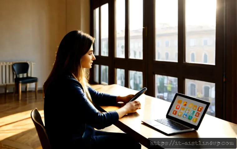 AI 크리에이터와 저작권 공유 모델 - Photorealistic Italian digital artist and independent publisher seated across a sunlit studio table ...